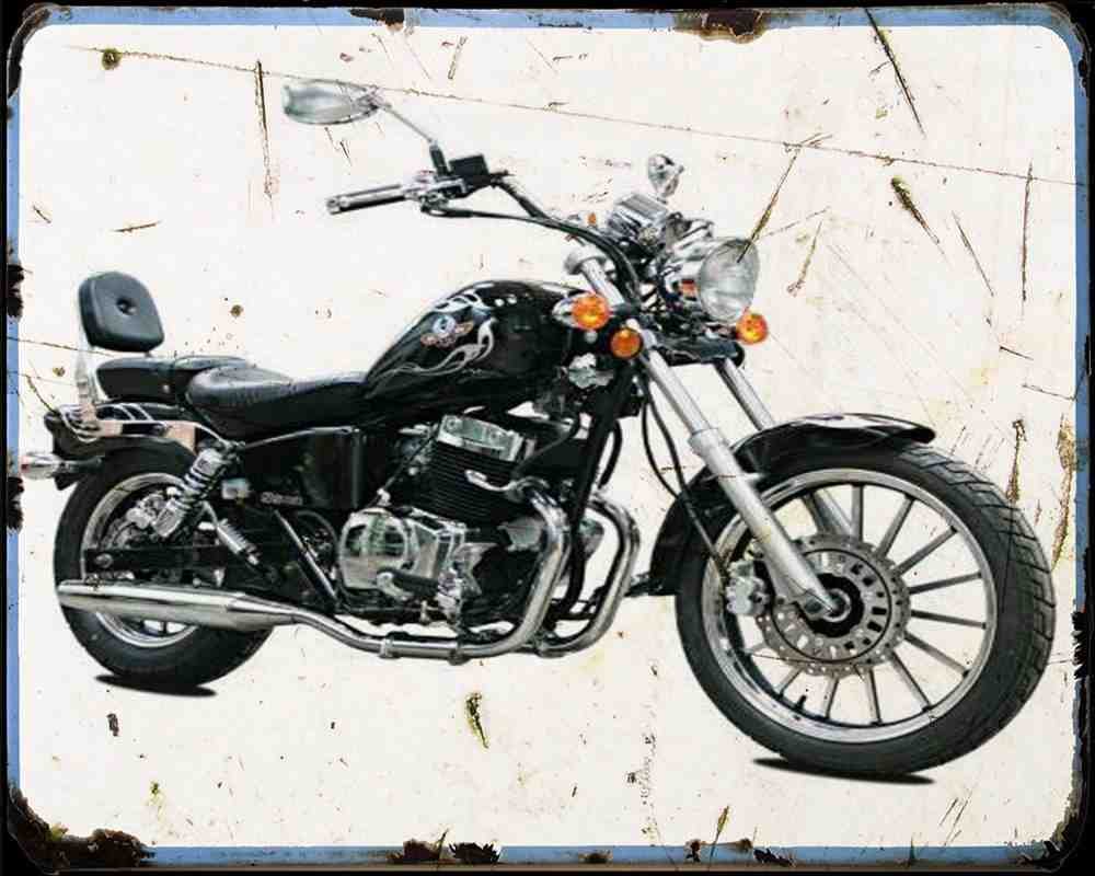 Ajs Dd125E Mk3 12 03 Motorbike Vintage Aged A4 Photo Print