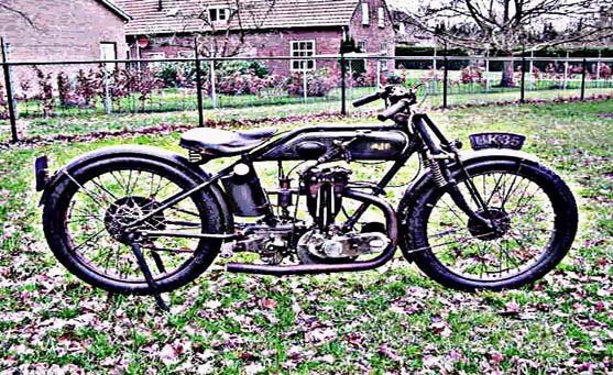 Ajs E6 motorbike A4 Photo Print