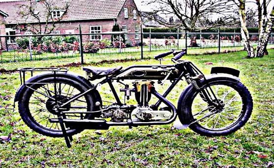 Ajs G8 motorbike A4 Photo Print