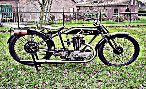 Ajs H6 motorbike A4 Photo Print