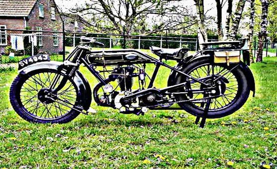 Ajs H8 motorbike A4 Photo Print