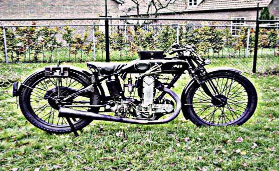 Ajs K10 motorbike A4 Photo Print