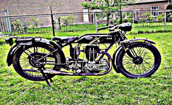 Ajs K6 motorbike A4 Photo Print