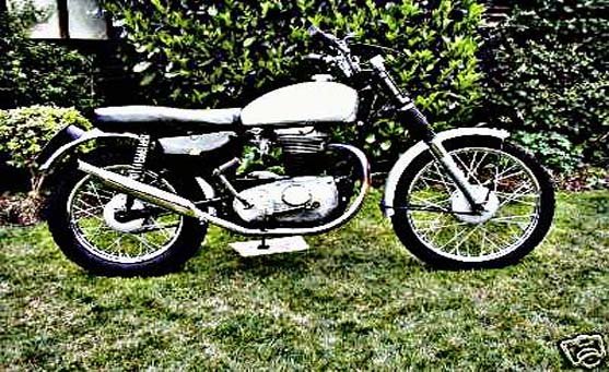 Ajs Lightweight motorbike A4 Photo Print