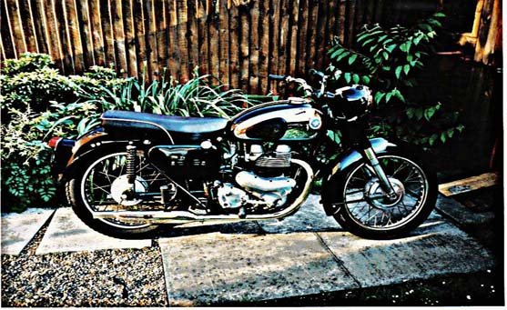 Ajs Model31 motorbike A4 Photo Print