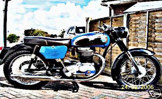 Ajs Model8 motorbike A4 Photo Print