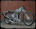 Ajs R7 Track Racer 30 01 Motorbike Vintage Aged A4 Photo Print