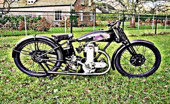 Ajs R7 motorbike A4 Photo Print