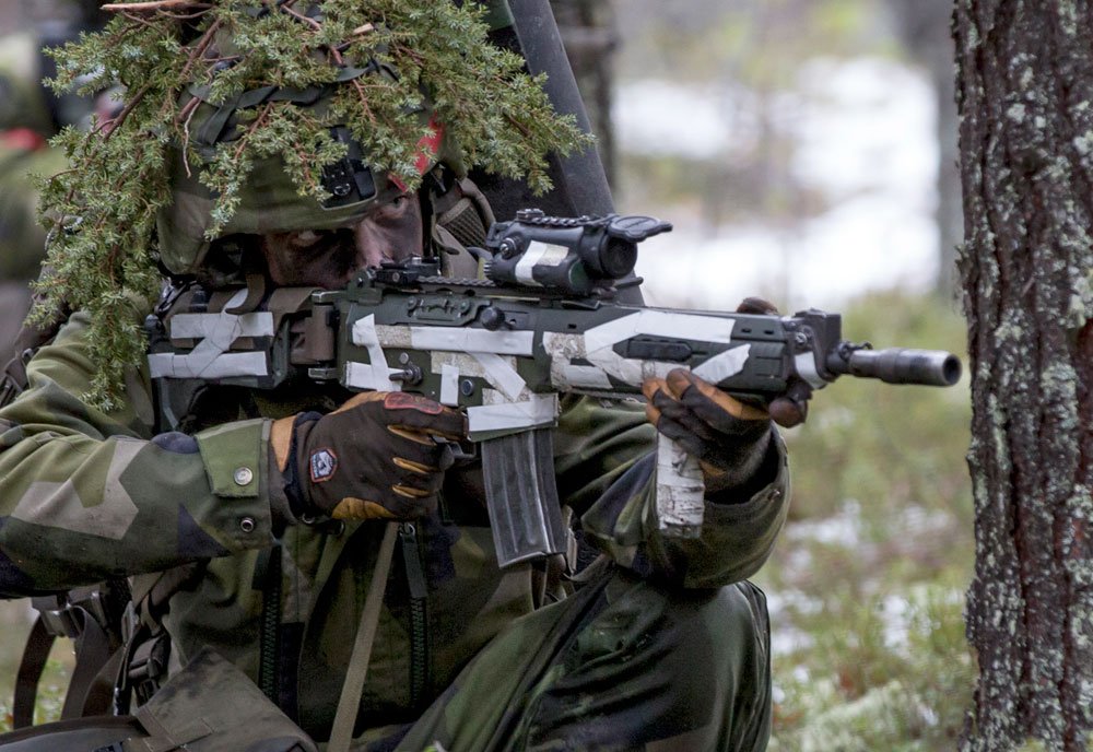 Ak5 Assault Rifle Sweden Military A4 Photo Print