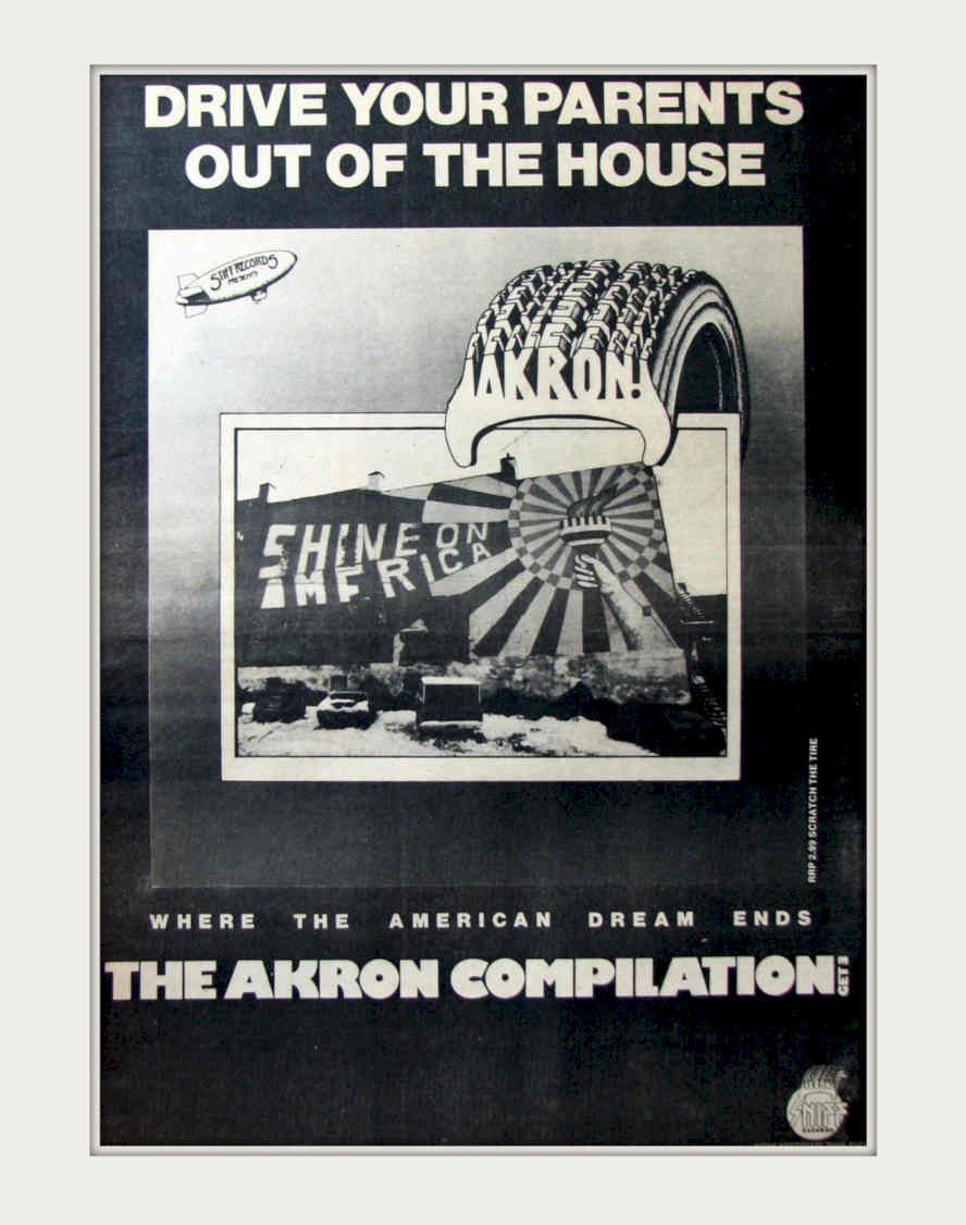 Akron Compilation Drive Vintage Retro Advert Poster A4 Photo Print
