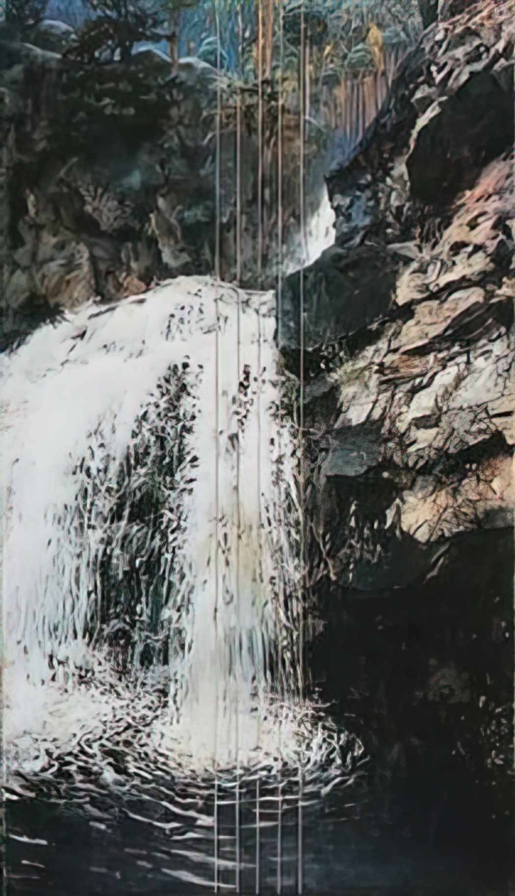 Akseli Gallen Kallela m ntykoski waterfall 1893 Art A4 Photo Print