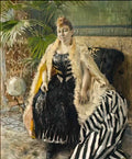 Akseli Gallen Kallela parisienne 1888 Art A4 Photo Print