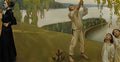 Akseli Gallen Kallela spring study for the jus lius mausoleum frescos Art A4 Photo Print