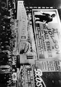 Al Jolson Jazz Singer Premiere image download A4 Photo Print