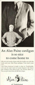 Alan Paine Cardigans Vintage Retro Advert Poster A4 Photo Print