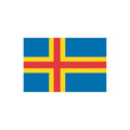 Aland Islands Flag N1371 A4 Photo Print