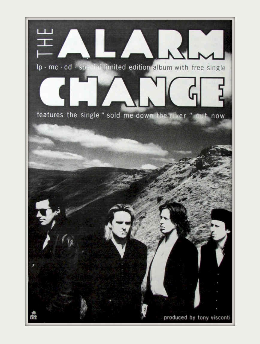 Alarm Change Landscape Vintage Retro Advert Poster A4 Photo Print