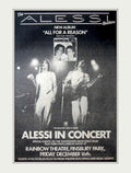 Alarm Concert 1984 Vintage Retro Advert Poster A4 Photo Print