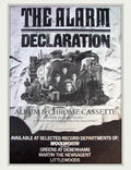 Alarm Declaration Guns Vintage Retro Advert Poster A4 Photo Print