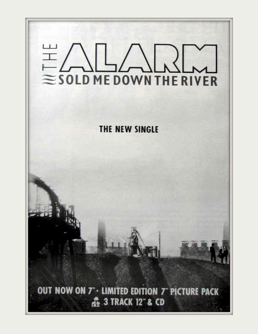 Alarm Sold River Vintage Retro Advert Poster A4 Photo Print