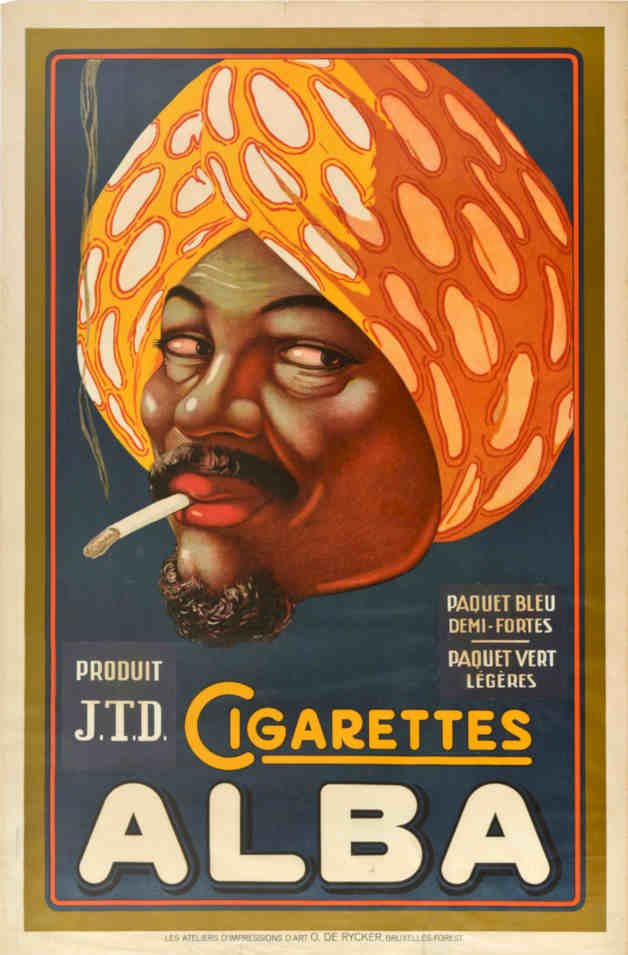 Alba Cigarettes Vintage Retro Advert Poster A4 Photo Print