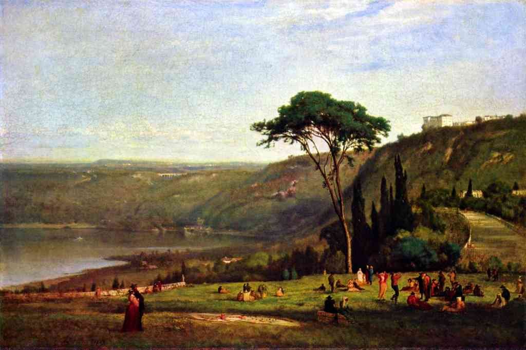 Albanersee George Inness A4 Photo Print