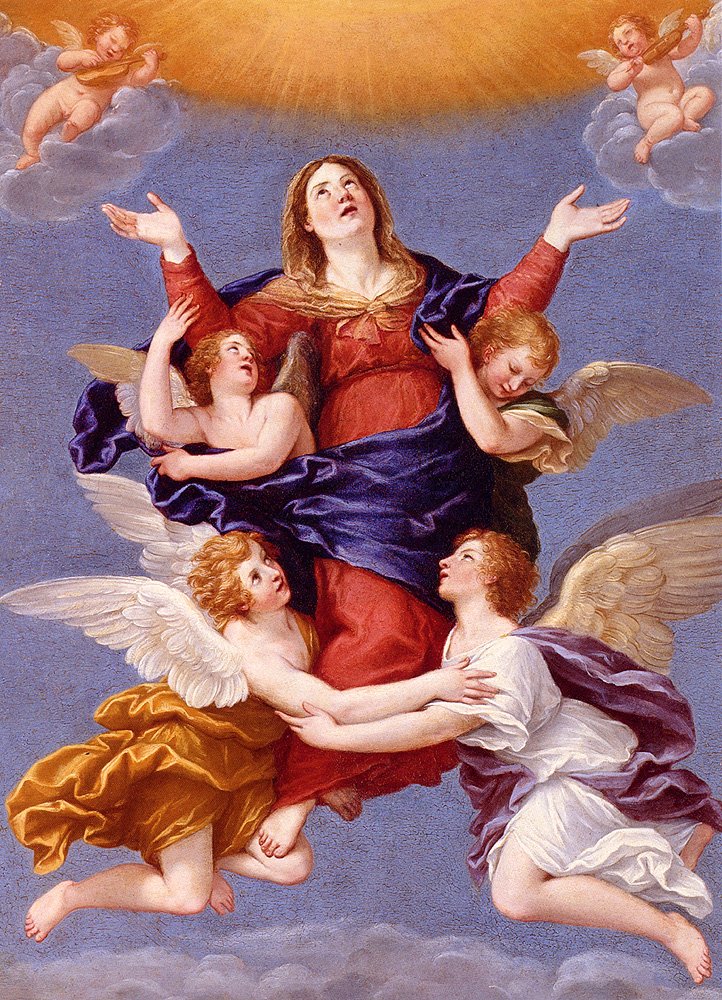 Albani Francesco Assumption Of The Virgin Art A4 Photo Print