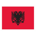 Albania Flag N328 A4 Photo Print