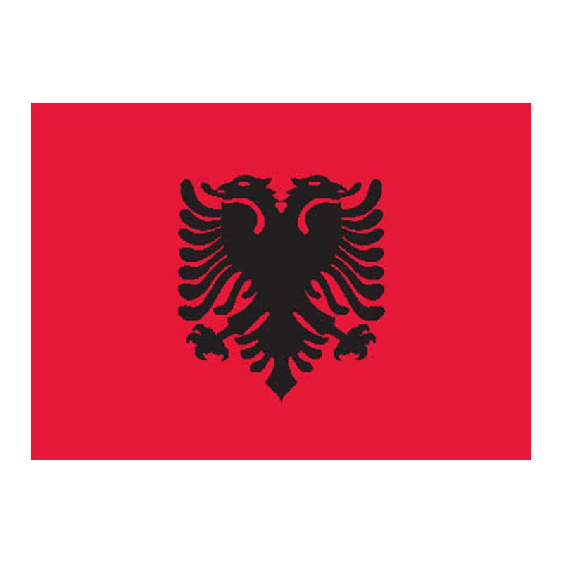 Albania Flag N328 A4 Photo Print