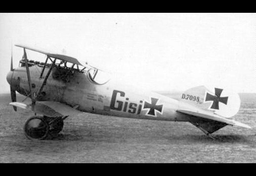 Albatros Dva Biplane Fighter German Empire 7 Military A4 Photo Print