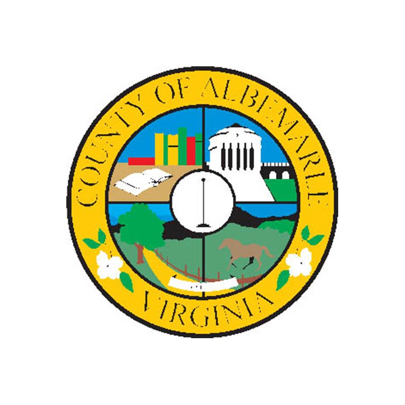 Albemarle County Seal N6540 A4 Photo Print