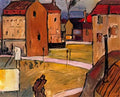 Albert Bloch cityscape Art A4 Photo Print