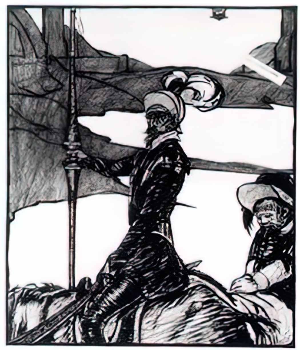 Albert Bloch don quixote Art A4 Photo Print