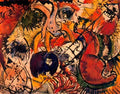 Albert Bloch for clown iv Art A4 Photo Print UK