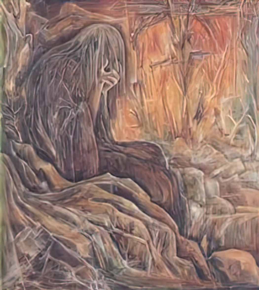 Albert Bloch gethsemane 1948 Art A4 Photo Print