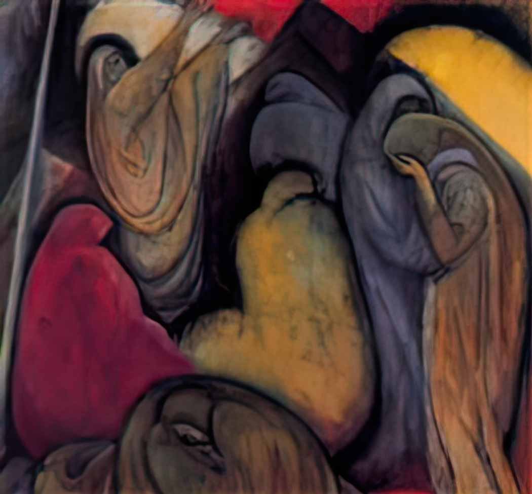 Albert Bloch lamentation Art A4 Photo Print