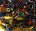 Albert Bloch night in the valley 1917 Art A4 Photo Print