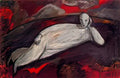 Albert Bloch reclining figure Art A4 Photo Print