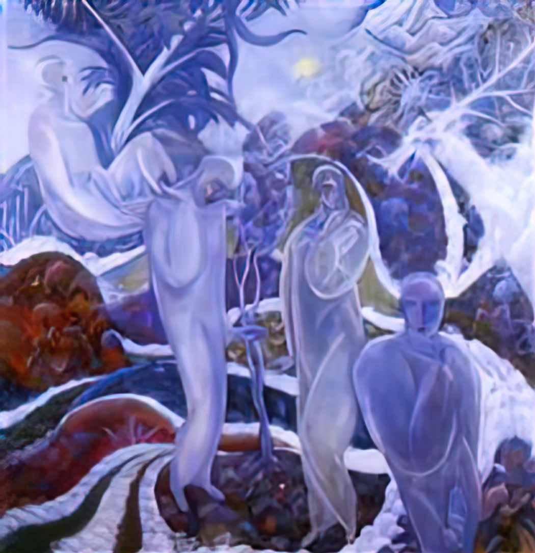 Albert Bloch summer night 1913 Art A4 Photo Print