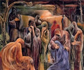 Albert Bloch the grieving women Art A4 Photo Print UK
