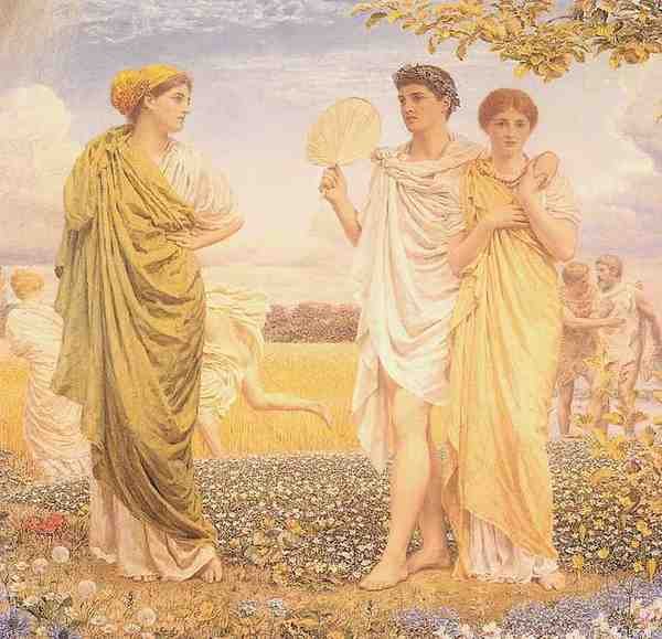 Albert Joseph Moore Moore5 A4 Photo Print