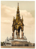 Albert Monument London Vintage A4 Photo Print