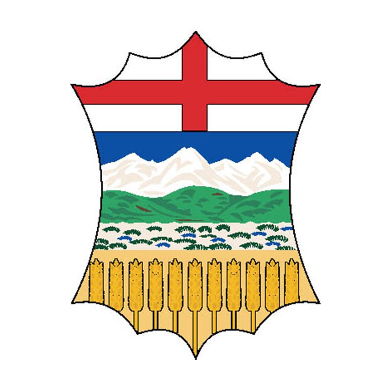 Alberta Prov Coat Of Arms N4212 A4 Photo Print