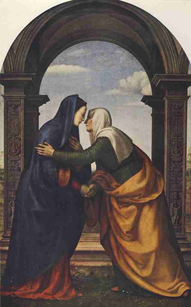 Albertinelli Mariotto Worlds Greatest Paintings 1934 The Visitation A4 Photo Print