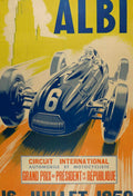 Albi Grand Prix Vintage Retro Advert Poster A4 Photo Print
