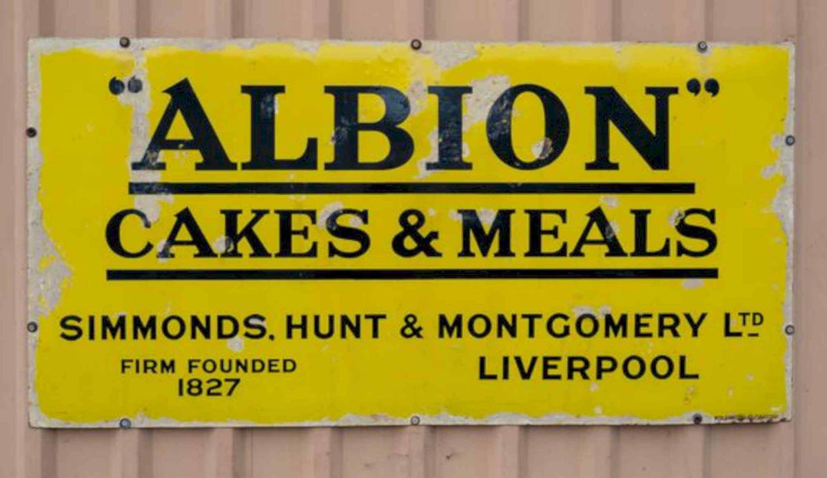 Albion Cakes Meals Vintage Retro Advert Poster A4 Photo Print