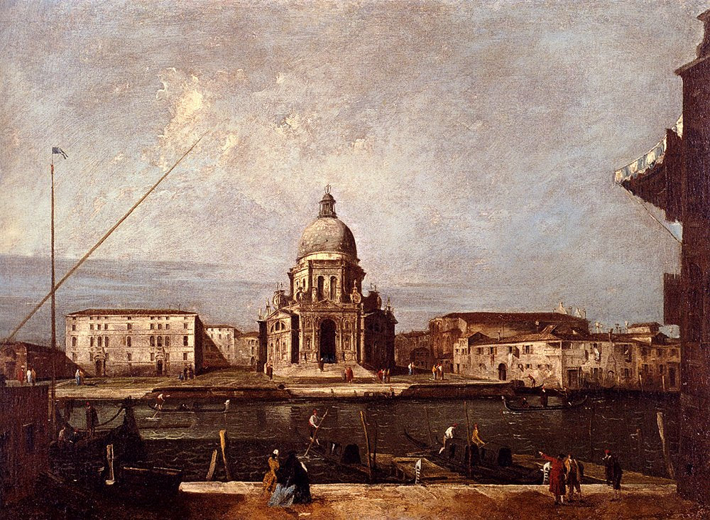 Albotto Francesco Santa Maria Della Salute Art A4 Photo Print