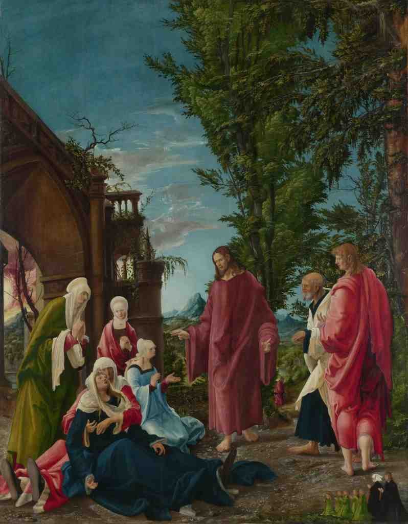 Albrecht Altdorfer Christ taking Leave of his Mother A4 Photo Print