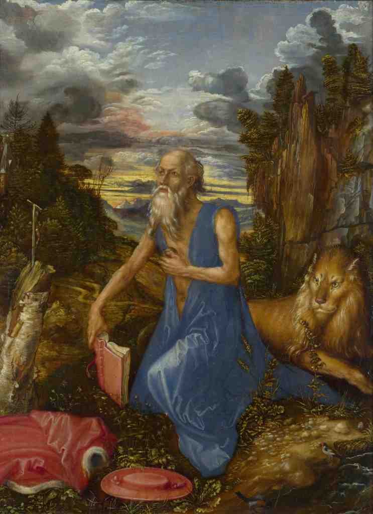 Albrecht Dürer Saint Jerome A4 Photo Print