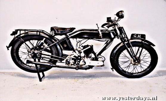 Alcyon Touriste motorbike A4 Photo Print